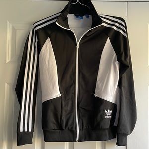 Adidas zip track jacket